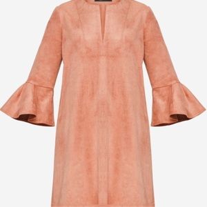 BCBG MAXAZRIA mini suede dress